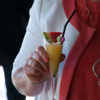 Cocktail à base de gin, concocté pour un mariage à Saint-Nazaire Cocktail à base de gin, concocté pour un mariage à Saint-Nazaire - Prestacocktails - Barman à domicile - Nantes - Evénementiel - Organisation de soirée